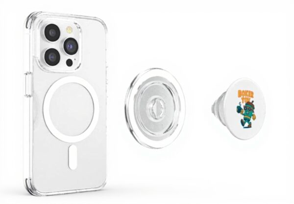 PopSockets Boker Tov Caffè Ebraico Umorismo MagSafe Grip