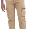 Pantaloni Cargo Uomo Don Johnson 6 Tasche Cotone Spandex-0