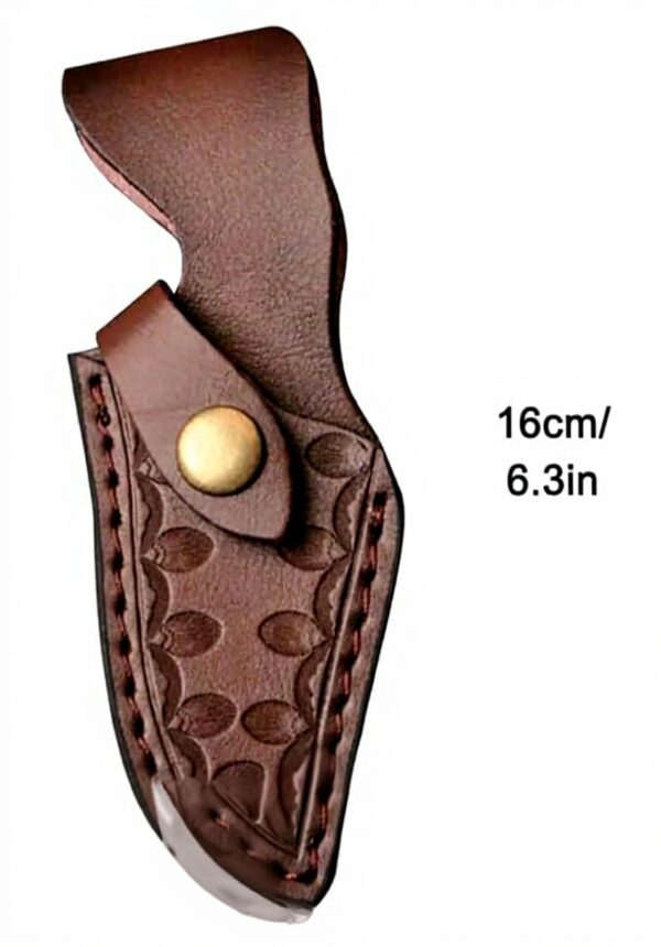 Fodero per Coltello Pelle DONGKER Design Retrò Cassetta