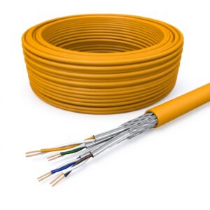 Draka Cavo LAN Cat 7A 100m 10 Gbits LSZH giallo