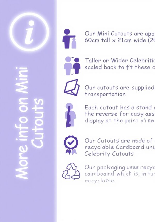 Drake Milligan ritaglio cartone Celebrity Cutouts mini