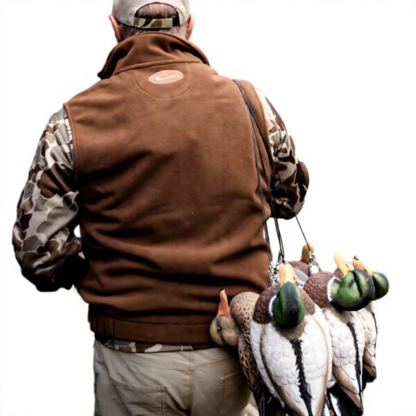 Gilet di pile uomo Drake Waterfowl leggero traspirante