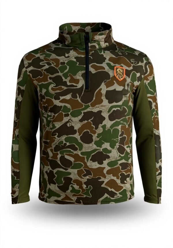 Drake Waterfowl 14 Zip Uomo Elasticizzato Traspirante