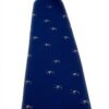 Cravatta DRAKES LONDON uomo seta bluette fantasia atletica