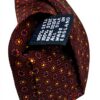 Cravatta DRAKES LONDON Uomo Fiori Bordeaux Made in England