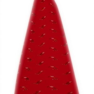 Cravatta Drakes London Uomo fantasia Golf Rosso Inghilterra