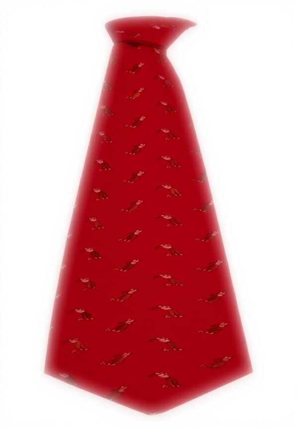 Cravatta Drakes London Uomo fantasia Golf Rosso Inghilterra