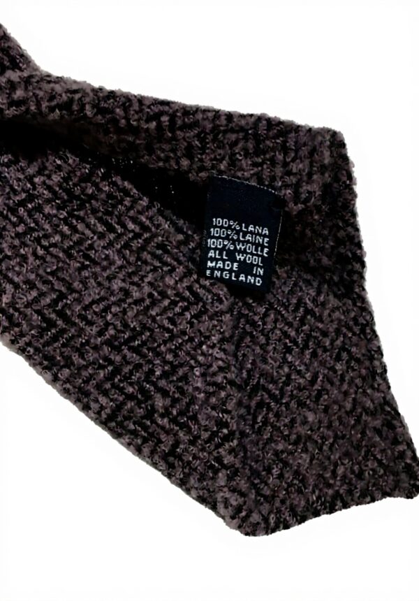 Cravatta uomo DRAKES LONDON lana fantasia spinata glicine