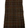 Drakes Sciarpa Uomo Quadri Moro 100 Lana Scozia
