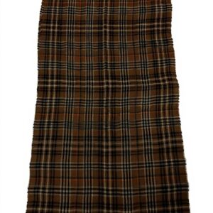 Drakes Sciarpa Uomo Quadri Moro 100 Lana Scozia