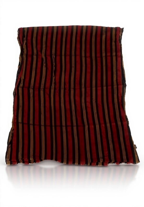 Sciarpa uomo DRAKE righe viscosa seta Made in Italy