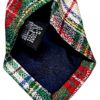 Cravatta uomo DRAKES LONDON seta check verde bianco rosso