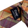 Cravatta uomo DRAKES LONDON seta madras multicolore