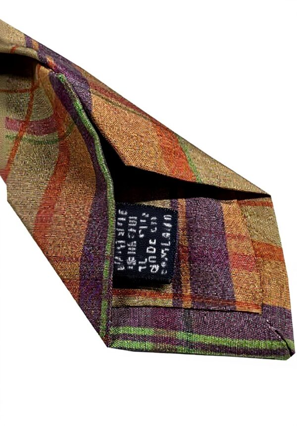 Cravatta uomo DRAKES LONDON seta madras multicolore