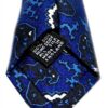 Cravatta uomo DRAKES LONDON seta fantasia cashmere azzurro