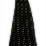 Cravatta uomo DRAKES LONDON lana fantasia verde bordeaux