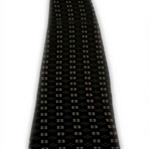 Cravatta uomo DRAKES LONDON lana fantasia verde bordeaux