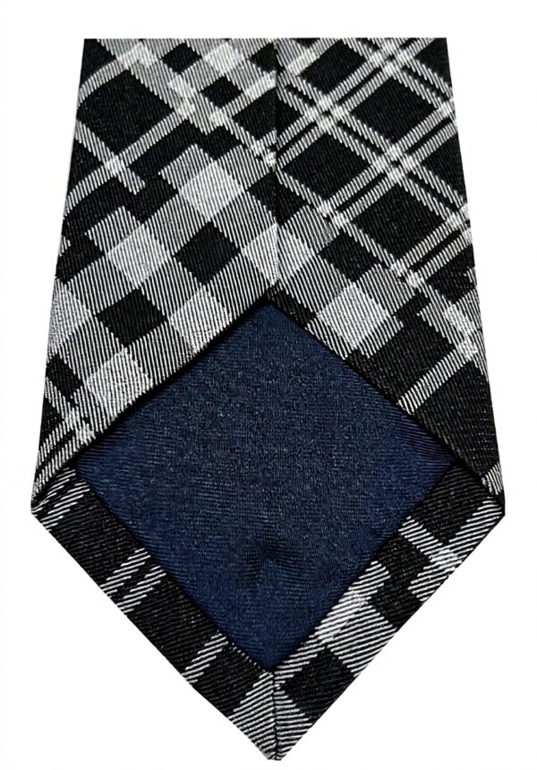 Cravatta uomo Drakes London seta patchwork quadri