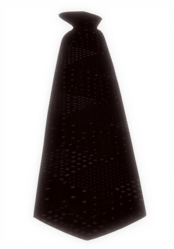 Cravatta uomo DRAKES LONDON marrone patchwork pois seta