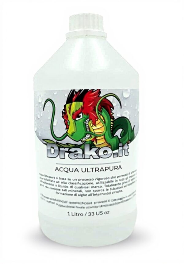 Acqua distillata Generico Drako UltraPura 1L auto moto