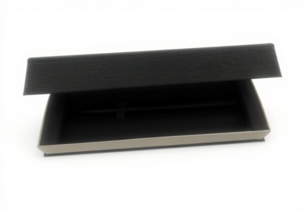 Gullor Penna a sfera retrattile nera metallo minimalista