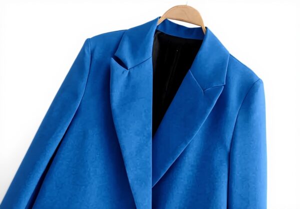 Haitpant Blazer Donna Drak Gray S Tessuto Morbido Ufficio