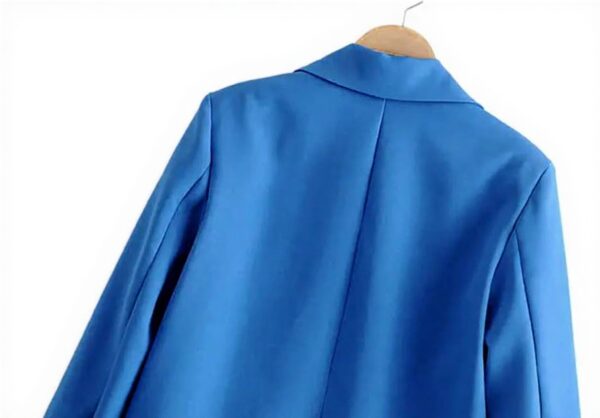 Haitpant Blazer Donna Drak Gray S Tessuto Morbido Ufficio