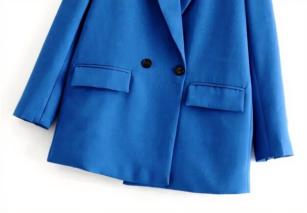 Haitpant Blazer Donna Drak Gray S Tessuto Morbido Ufficio