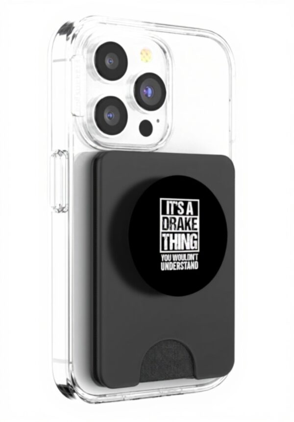 PopWallet MagSafe Drake Surname Design Magnetico Accessorio