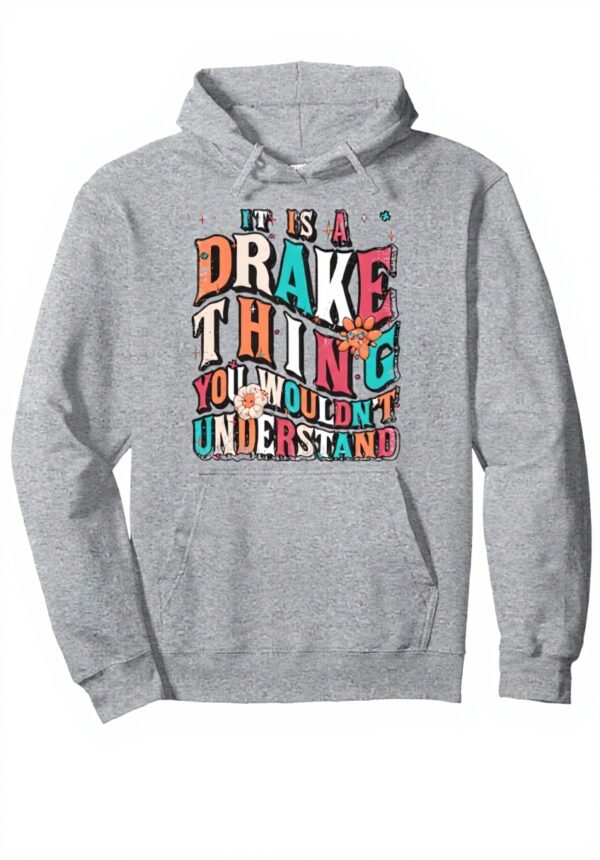 Drake Felpa con Cappuccio Groovy Unisex Adulto Comoda