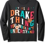 Maglia Drake Groovy Unisex Adulti Grigio Scuro Melange