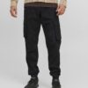 Pantaloni Cargo JACK JONES Relaxed Fit Uomo Nero Elmwood-1