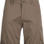 Bermuda Chino Uomo JACK & JONES Regular Fit Verde Grigio-0
