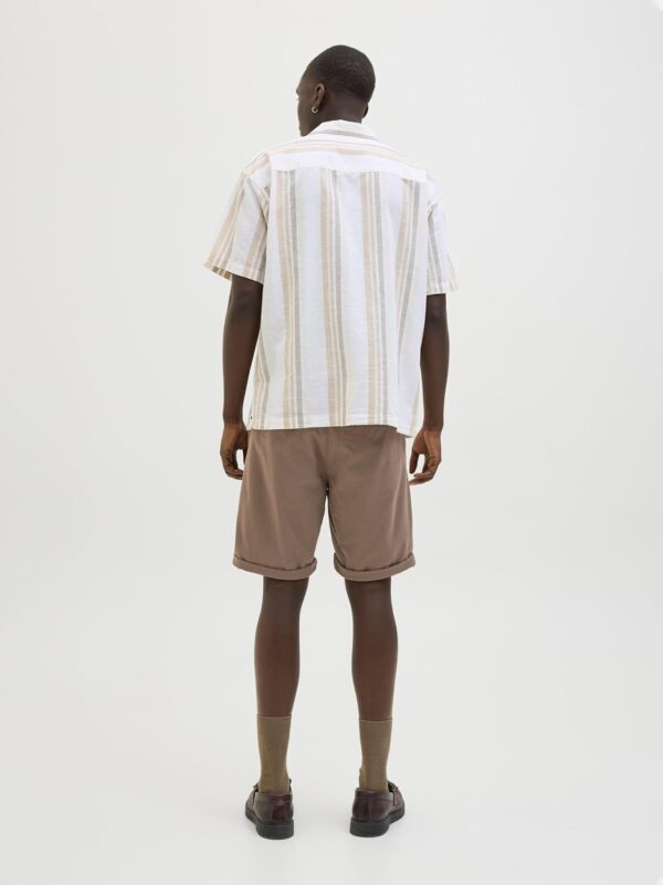 Bermuda Chino Uomo JACK & JONES Regular Fit Verde Grigio-3