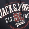 Felpa con cappuccio JACK & JONES logo cotone poliestere uomo-6