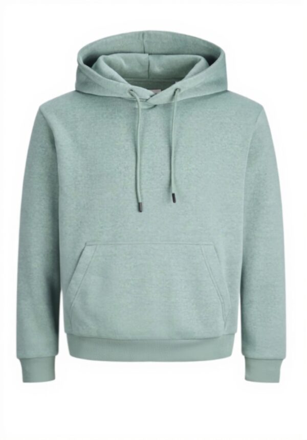 Felpa con cappuccio JACK & JONES uomo pile morbido basic