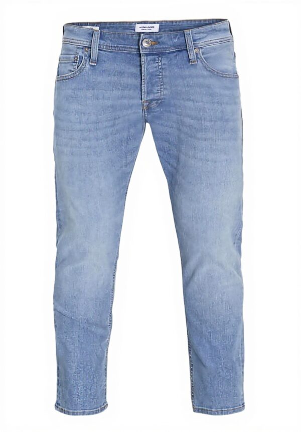 Jeans Slim Uomo Jack Jones Elasticizzato Vita Bassa Stretto