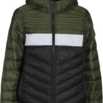 JACK & JONES Puffer Hood Noos Giacca Bambini Ragazzi Leggera-0