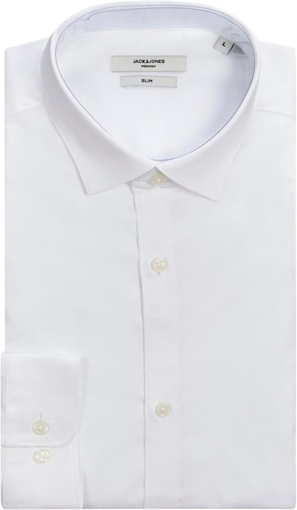 Camicia Uomo Jack Jones Jprblacardiff Nero Bianco Navy-3