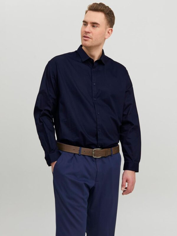 Camicia Uomo Jack Jones Jprblacardiff Nero Bianco Navy-7