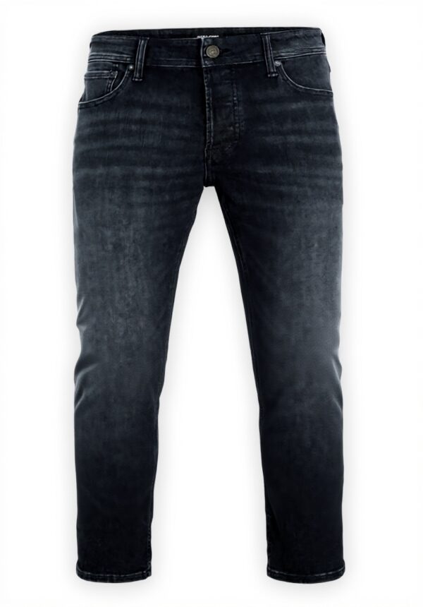 Jeans Slim Fit Uomo JACK JONES Nero Bluestone1 Taglio Adatto