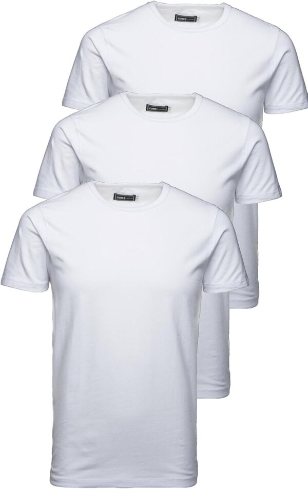 T-shirt Uomo JACK & JONES Organic Basic Tee Confezione-1