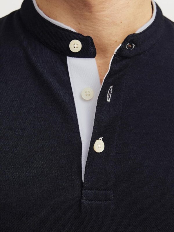 Polo JACK & JONES cotone collo classico uomo confort-5