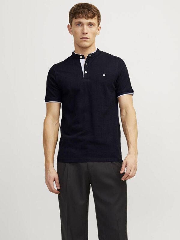 Polo JACK & JONES cotone collo classico uomo confort-1