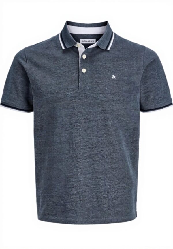 Polo Uomo JACK & JONES Collare Classico Morbida Maglia