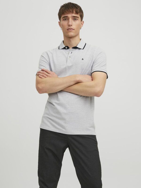 Polo JACK & JONES Uomo Collo Camicia Design Moderno-3