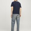 T-Shirt Uomo JACK & JONES Logo O-Neck Alta Qualità-2