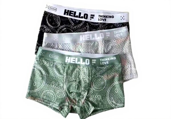 Slip Uomo JKXFYLP Mutandine Traspiranti Maglie Seta Ghiaccio