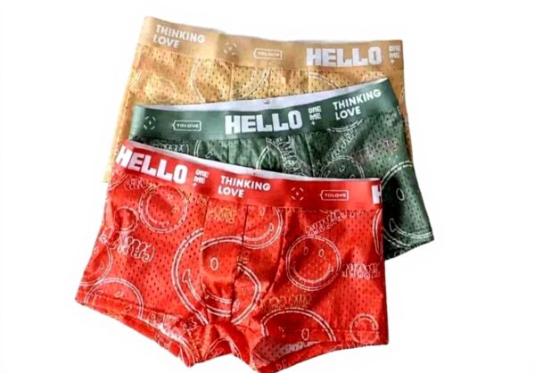 Slip Uomo JKXFYLP Grigio Maglie Traspirante Cotone L 50-60