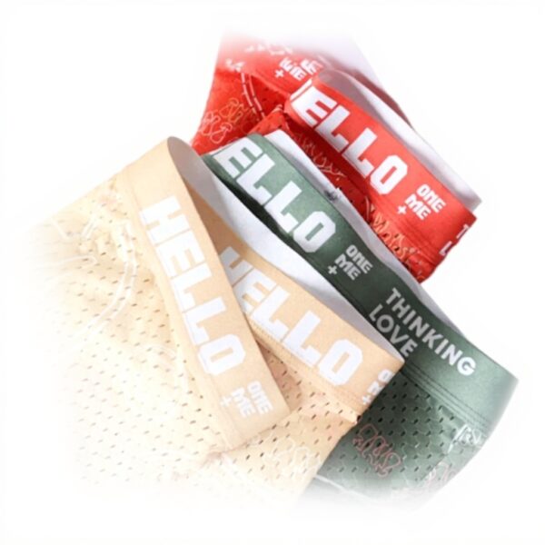 Boxer Uomo JKXFYLP Mutandine Traspiranti Grigio Scuro XXXL